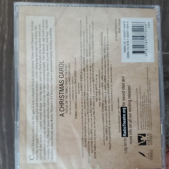 90 Mins of Audio Drama 2 CD Set A Christmas Carol By Charles Dickens - NEW - Picture 5 of 5